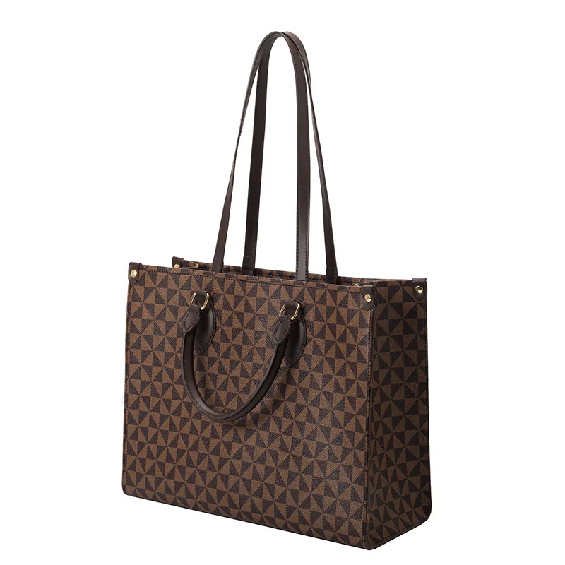 Tote bag women 2022 fashion print large capacity handbag simple 100 hand bill of lading shoulder bag