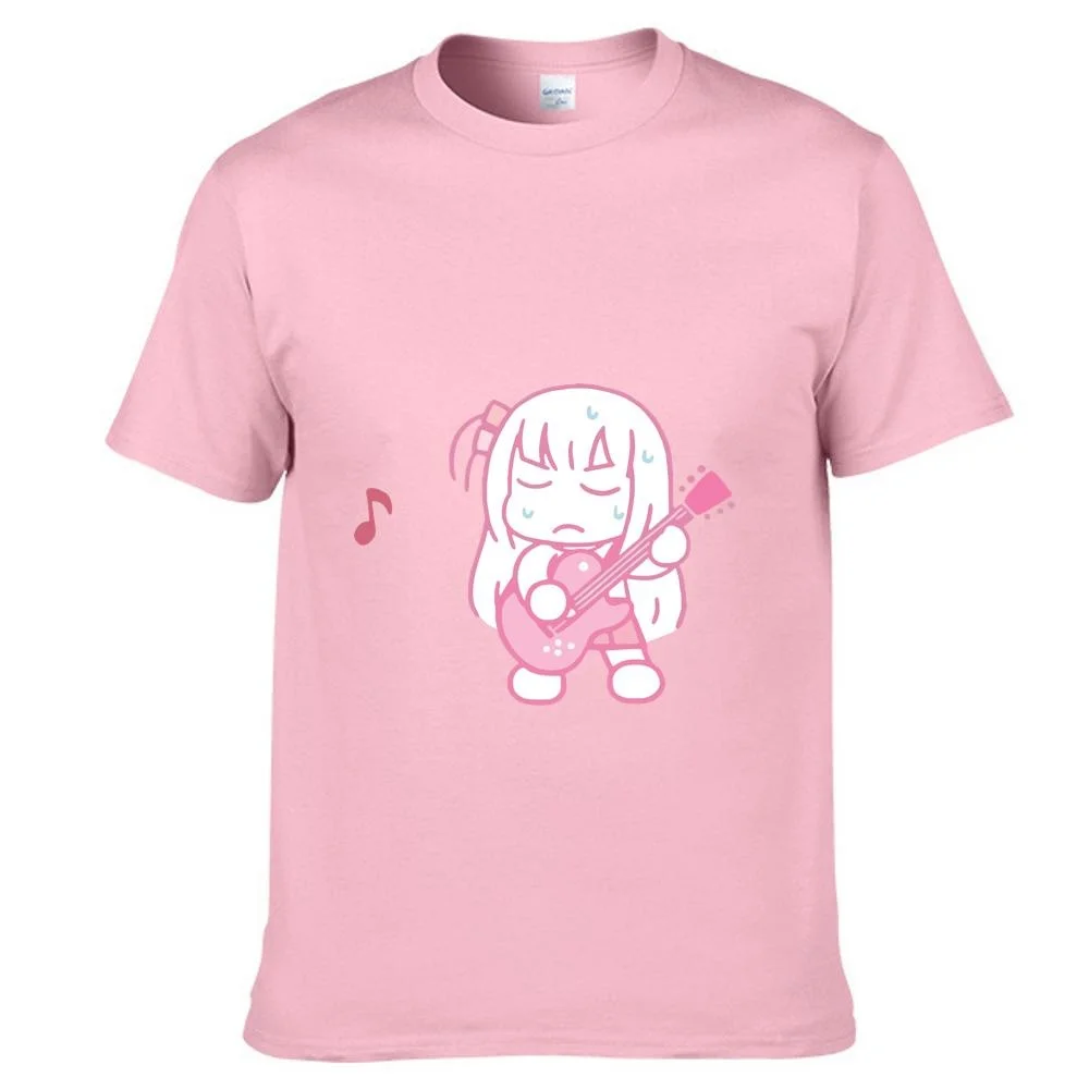 

Bocchi the Rock! Hitori Bocchi High Quality Cotton EU size t shirt manga men t-shirts graphic unisex clothes