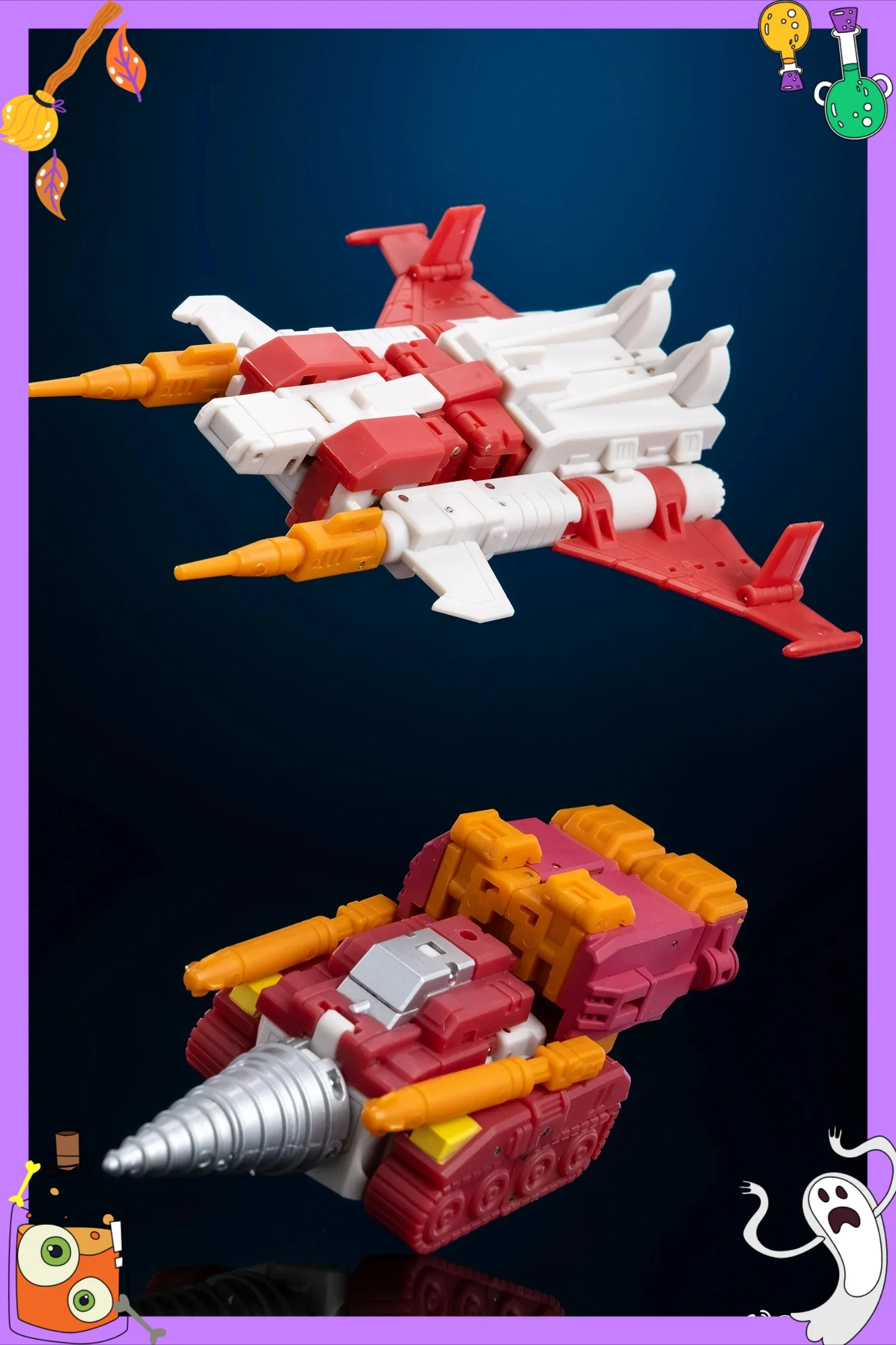 MS-TOYS Magic Square MS-B63 ENIAC-No.1 MS-B64 Eniac-No.2 Nosecone MS-B65 STRAFE No.3 MS-B66 ENIAC Computron Lightspeed
