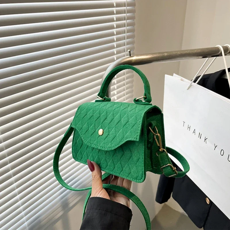 ブルー腋窩バッグ女性のための新しい韓国ファッションレディースショルダーバッグトレンドハンドバッグレトロデザイナー高級女性トートバッグ-2024