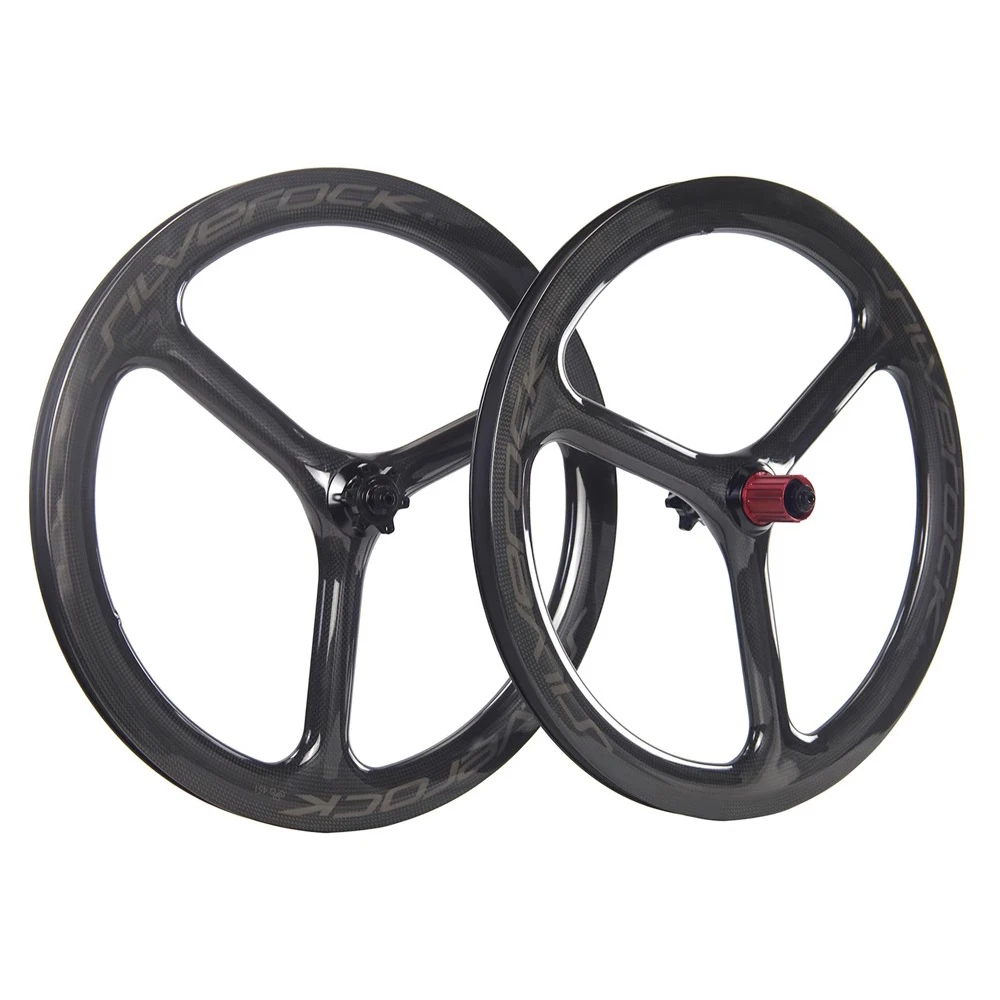 SILVEROCK TriSpoke Carbon Wheels 20