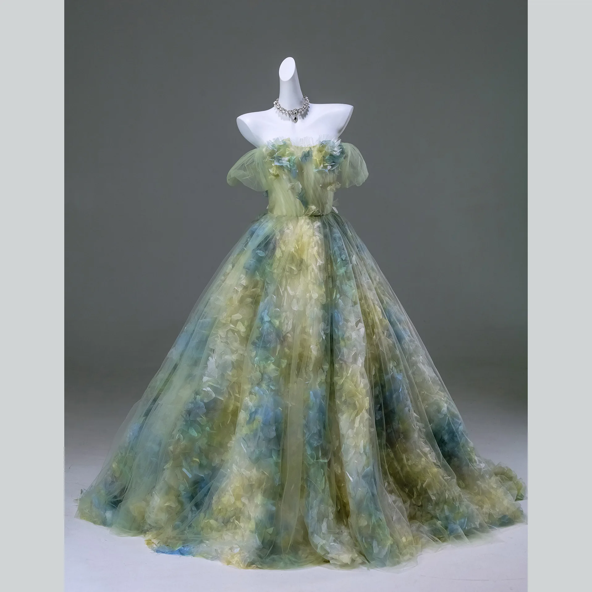 

Off The Shoulder 2024 New Floral Quinceanera Dresses Party Prom Elegant Ball Gown Formal Homecoming Dress Vestido De Novia