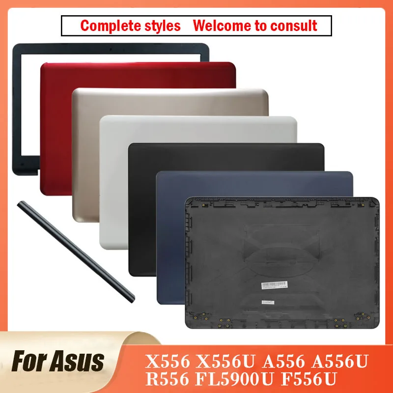 NEW Laptop Case For Asus X556 X556U A556 A556U R556 FL5900U F556U Laptop LCD Back Cover/Front Bezel/Hinges Cover X556 15.6