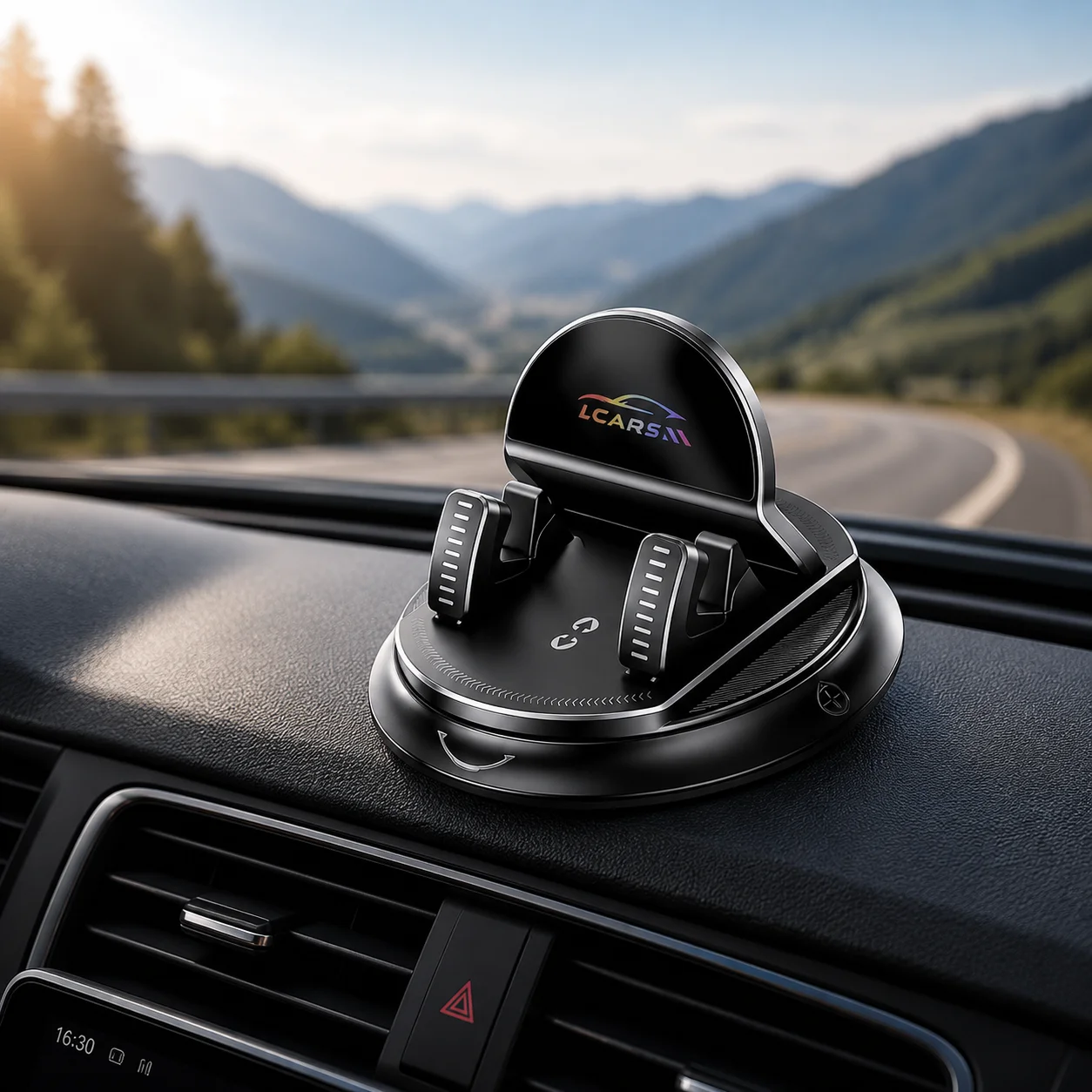 Universelle drehbare Auto-Handyhalterung – Armaturenbrett-Saugnapfständer für mobile Navigation, vielseitig einsetzbar für Fahrzeug und Zuhause – Detail 5