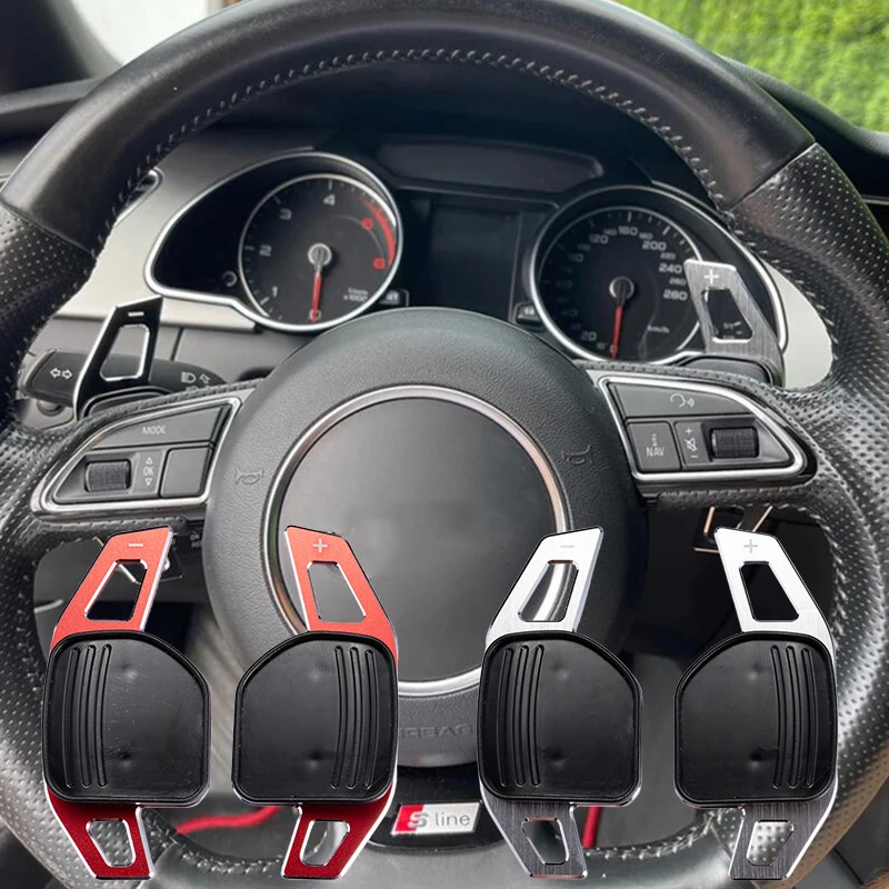 NEW Steering Wheel Paddle Shifter Extension for Audi A3 S3 8V A4 S4 A5 S5 B8.5 A6 S6 A7 S7 C7 Q5 Q7 2013 2014 2015 2016