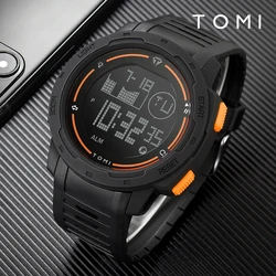 TOMI Sports Watch Digital Watch Multi functional Waterproof Stop Watch Student Sports Electronic Watch Children's Gift