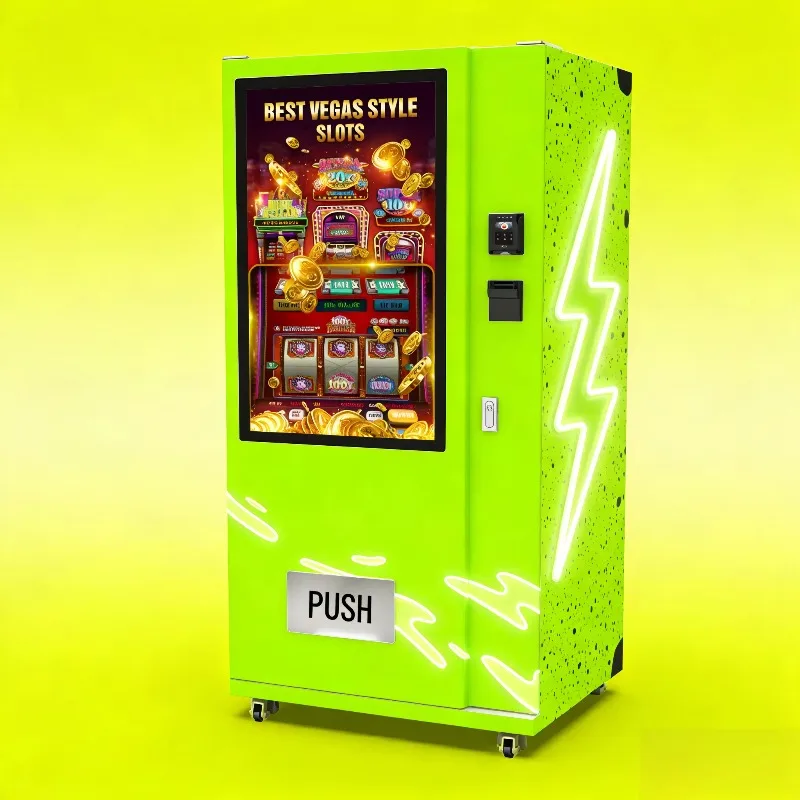 Lottery Kiosk Stand Big Screen Ticket Vending Machine Metal Body Commercial Sale Support Custom
