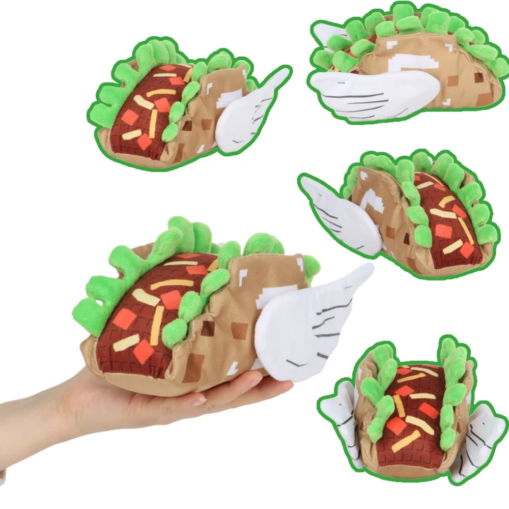 

Steal A Brainrot Esok Sekolah Plush Taco Lucky Block Stuffed Doll Steal a Brainrot Plush Anime Game Toy Fans Gift