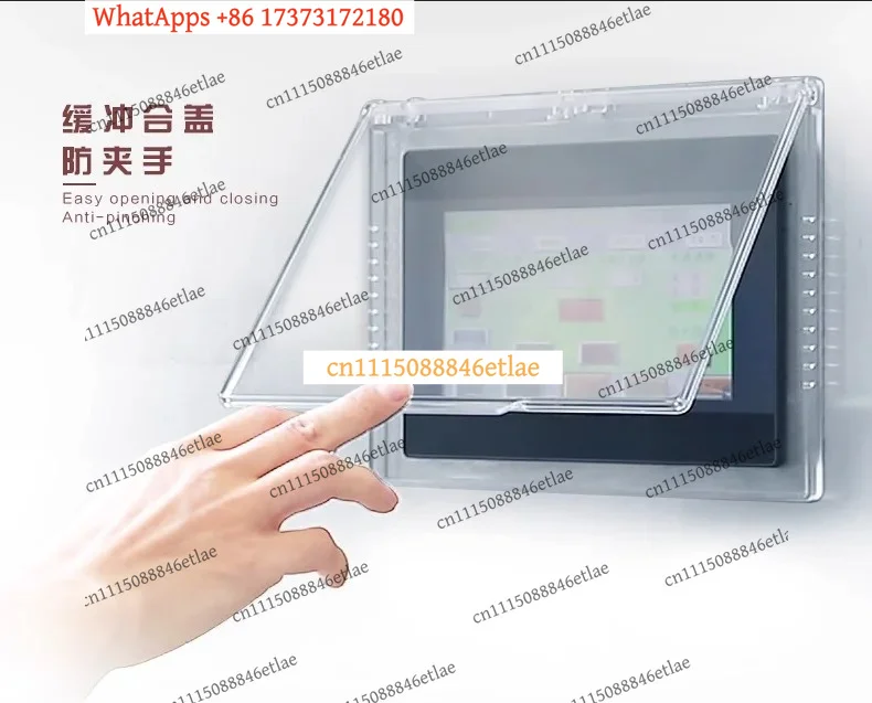 10 inch 7 inch Protective Box for HMI Touch Screen 7inch 10inch Half Black Shell Electronics