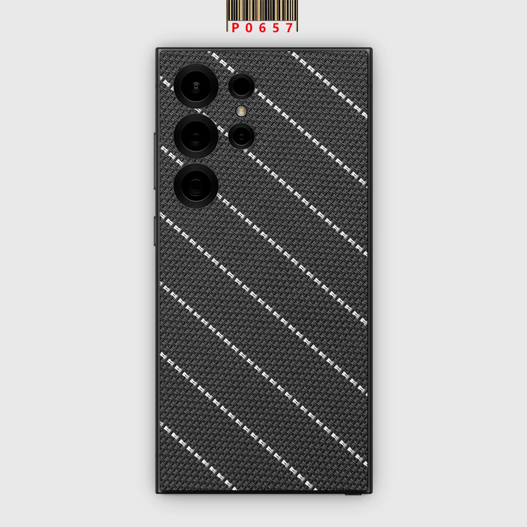 

New Skin Grain Full Cover Phone Protector Sticker For SAMSUNG GALAXY S25 Ultra S26Plus S24 Back +Sides Wrap Film