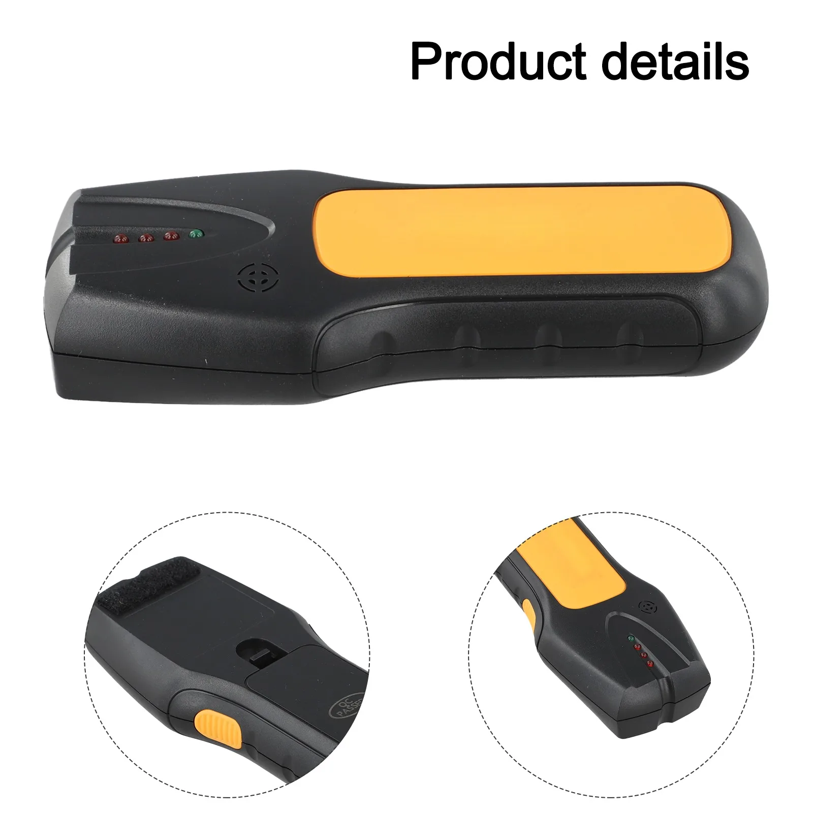 

Electrical Installation 14*6*2.5cm Metal Detector Circuit Tester ABS Material Construction Compact Size Design