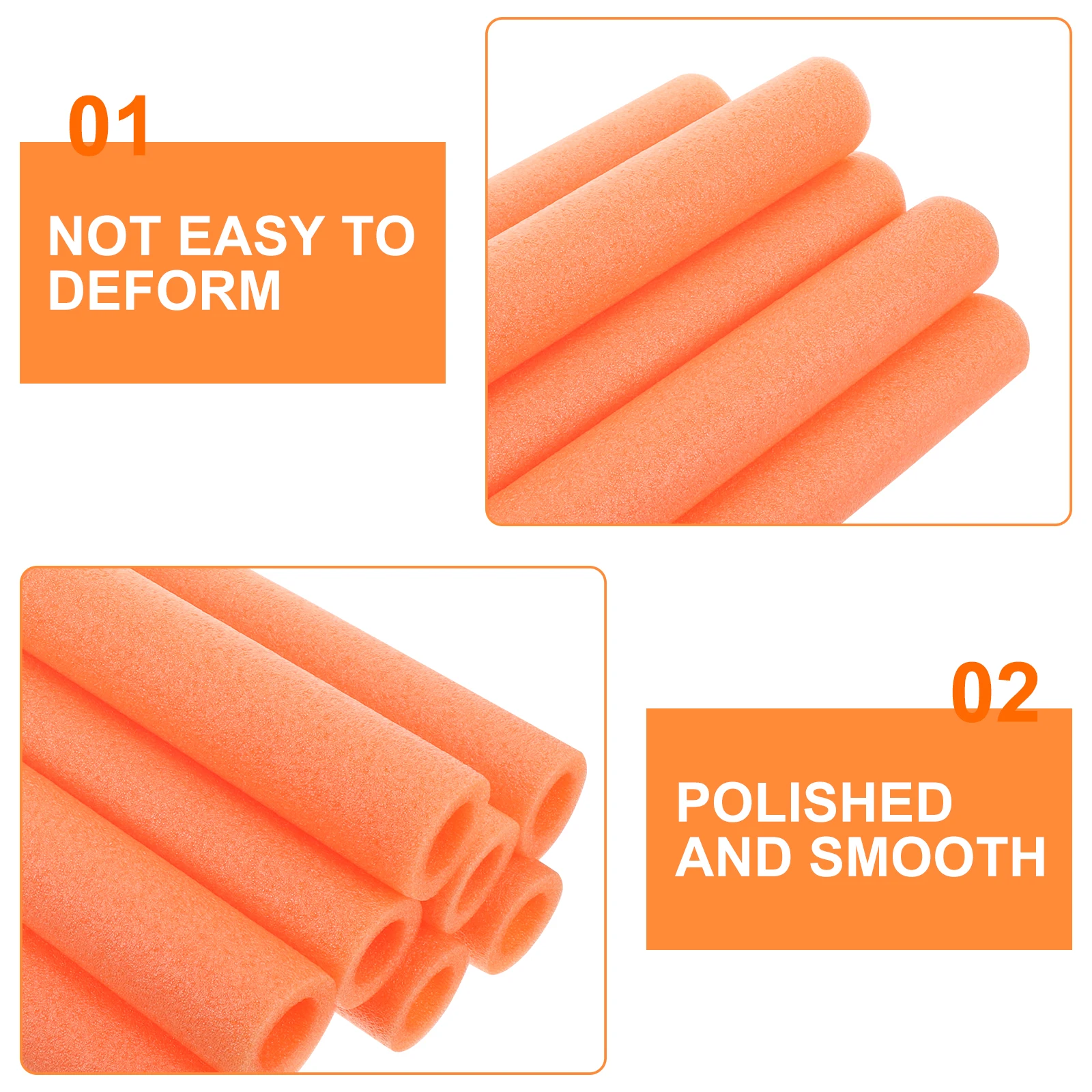 

10 шт., пенопластовые защитные рукава для батутных шестов, набивка для предотвращения столкновений, безопасный чехол для трубок, аксессуары для батута, пенопластовый чехол для шеста