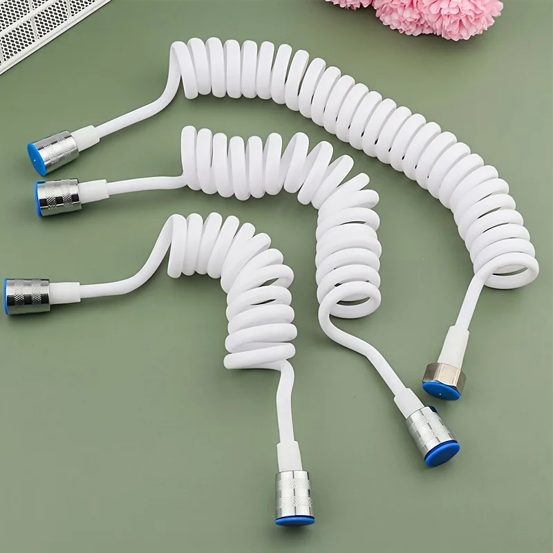 1pc of Flexible Retractable Shower Hose,Suitable for Shower Heads, Toilet Bidets, And Plumbing Needs in The Bathroom