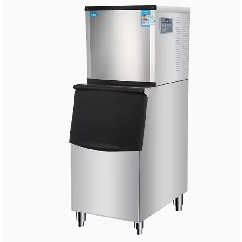 Commercial Automatic 300kg 380kg Cube Ice Machine Small Commercial Milk Machine with Storage Capacity 150kg Ice Machine