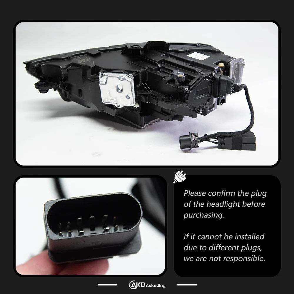 

AKD Car Styling Head Lamp for Audi A3 Headlight Projector Lens 2013-2021 S3 A3L Headlights Signal DRL Automotive Accessories