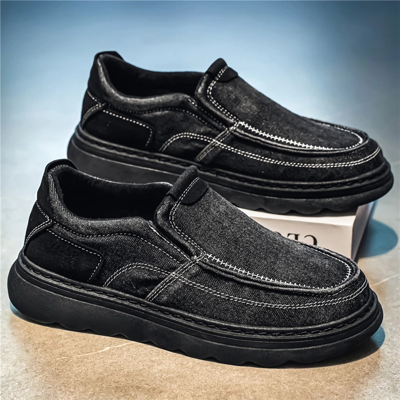 รองเท้าผ้าใบผู้ชายแบบสวม สไตล์ - Casual Sneaker Low บทวิจารณ์และราคา