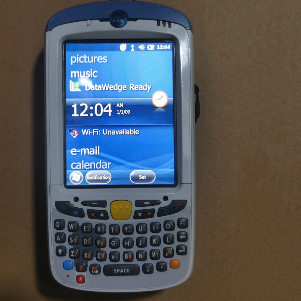 Pda Motorola Data Collector com Windows Mobile 6.5 Sistema 2d Scan Engine Mc55 Mc55a Mc55a0