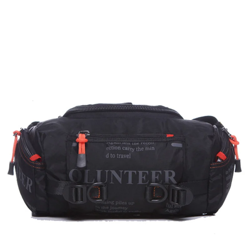 Waterproof Men Waist Chest Pack Hip Bum Travel Multi-Function Pouch Pocket Casual Male Oxford Belt Shoulder Messenger Fanny Bag