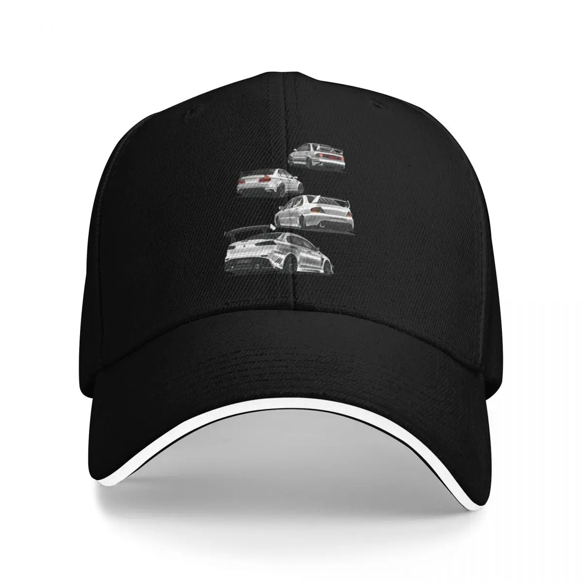 

evolution of the lancer evo Baseball Cap Kids Hat Funny hats Golf Cap hats on offer Hats Man Women's