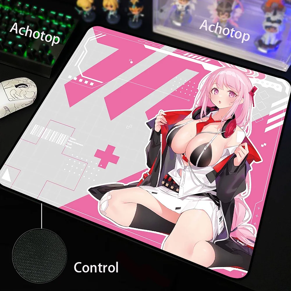 

Anime Girl Control Pc Gamer Mouse Pad Gaming Mousepad XXS Anti-slip Rubber Desk Mat Notebook Keyboard Pads Speed Mouse Mat