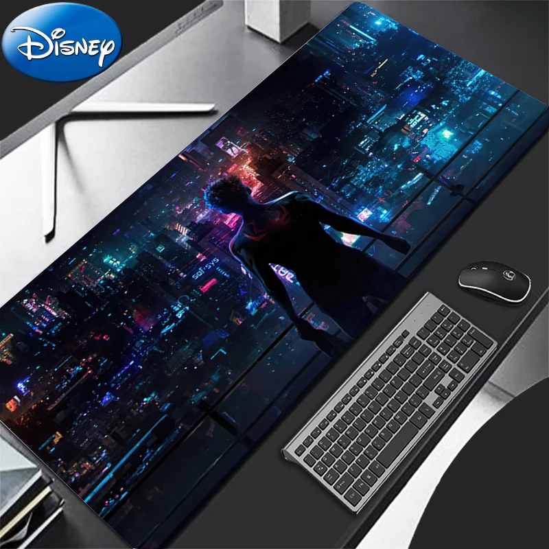 

Mouse Pad Office Laptop Neon Night City Anime Mousepad PC HD Print S-spider M-man Keyboard Pad Gaming Accessories Desk Mouse Mat