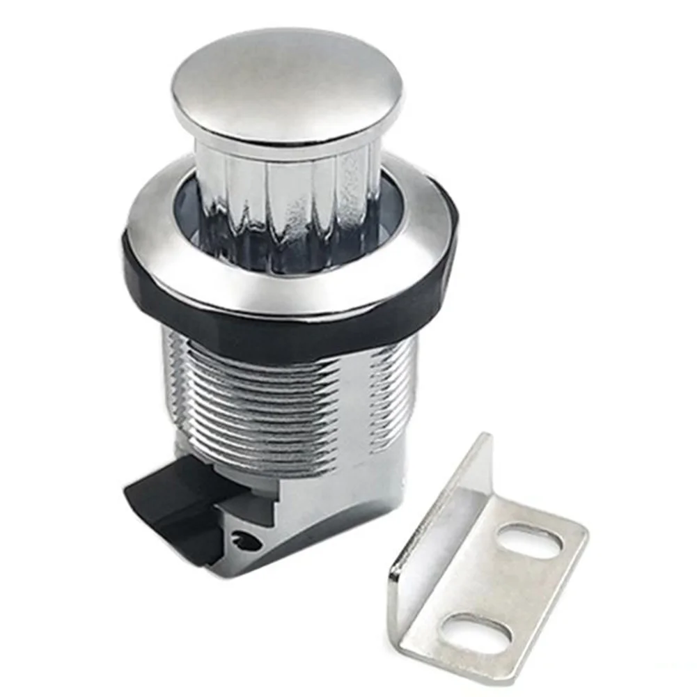 Black Embedded RV Lock Cupboard Chassis Lock Simple Installation Versatile Application Innovative Locking System For Cabinets