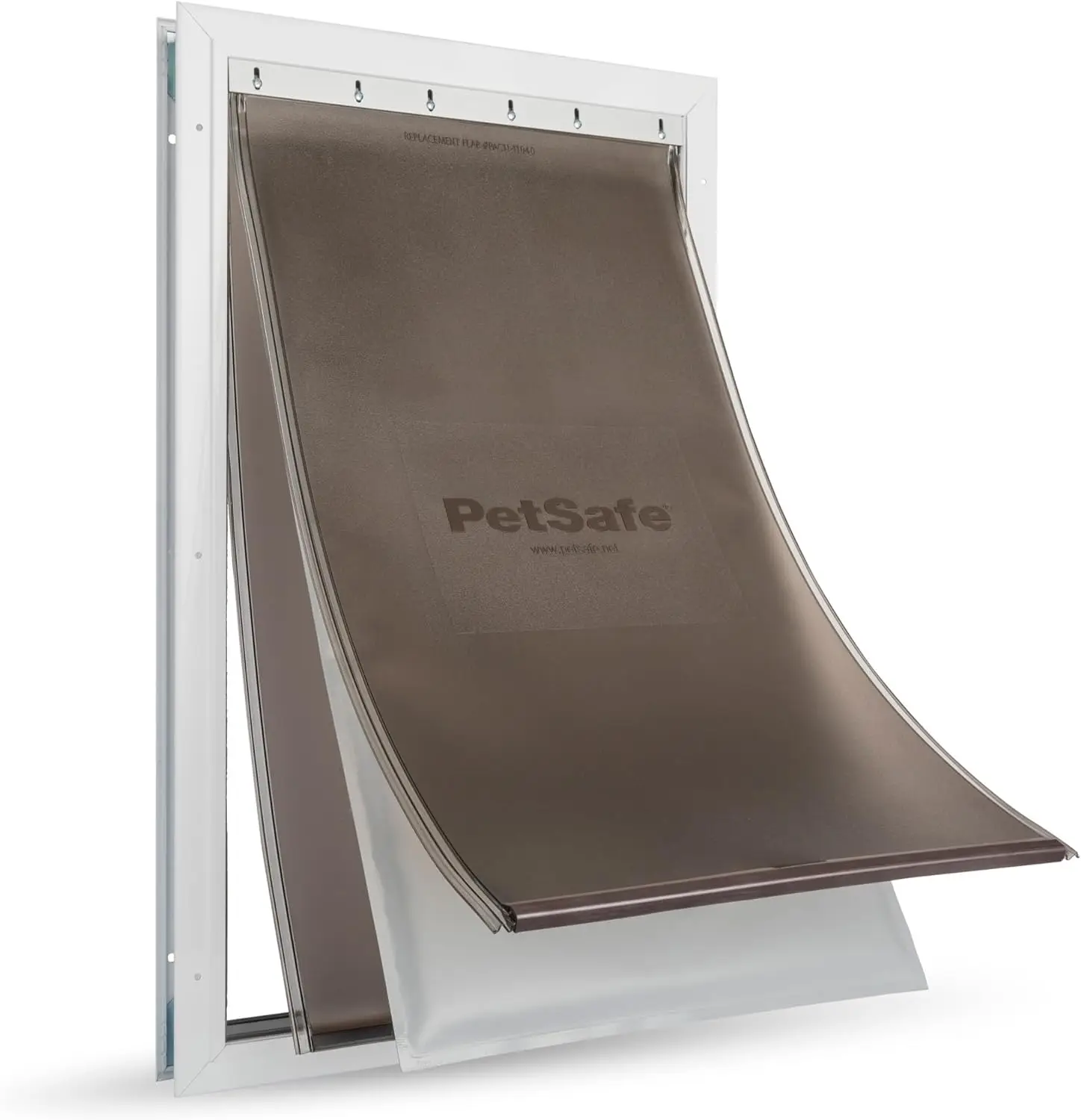 

PetSafe Extreme Weather Aluminum Pet Door - Most Energy Efficient Pet Door -3 Flaps for Insulation - For Dogs and Cats