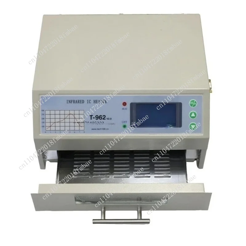 T-962 V2.0 Reflow Oven Infrared IC Heater 800 180 x 235 mm SMD SMT BGA Soldering Automatic
