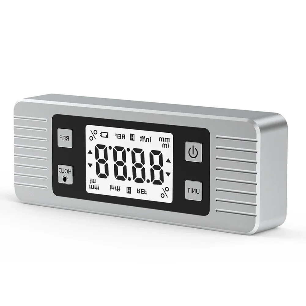 

Digital Level Electronic Protractor Goniometer Angle Meter Magnetic Base LCD Backlight Large Screen Multi-function Inclinometer