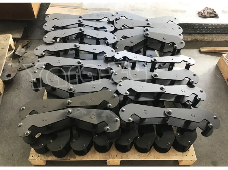1-5Ton Steel clamp Rail clip Gripper Rail Clamp for chain block hoist YC type I-beam steel wire rope hoist clamp part