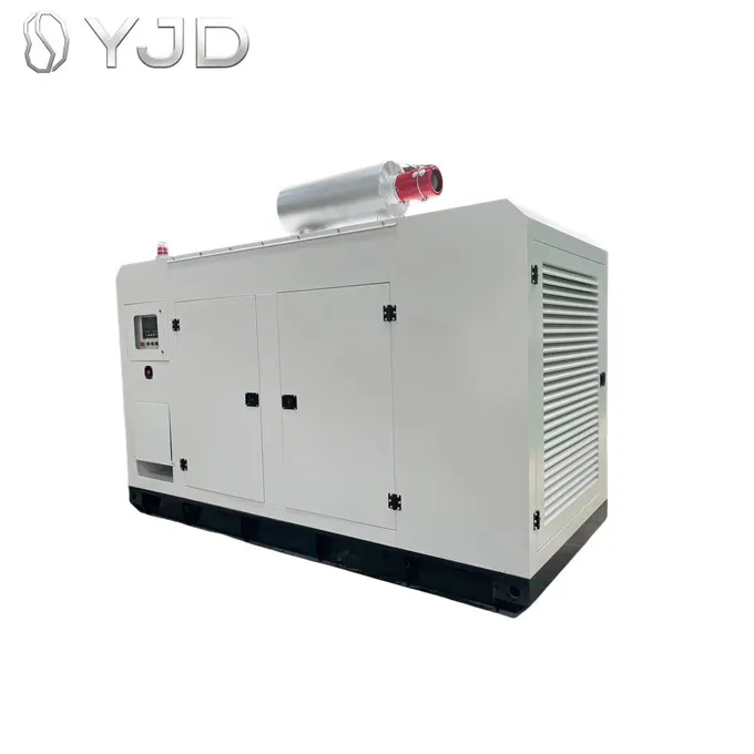 Electric Natural Gas Generator 500KVA 400KW Auto Start Open Frame Powered by Weichai Power 6M33D450E310NG Engine