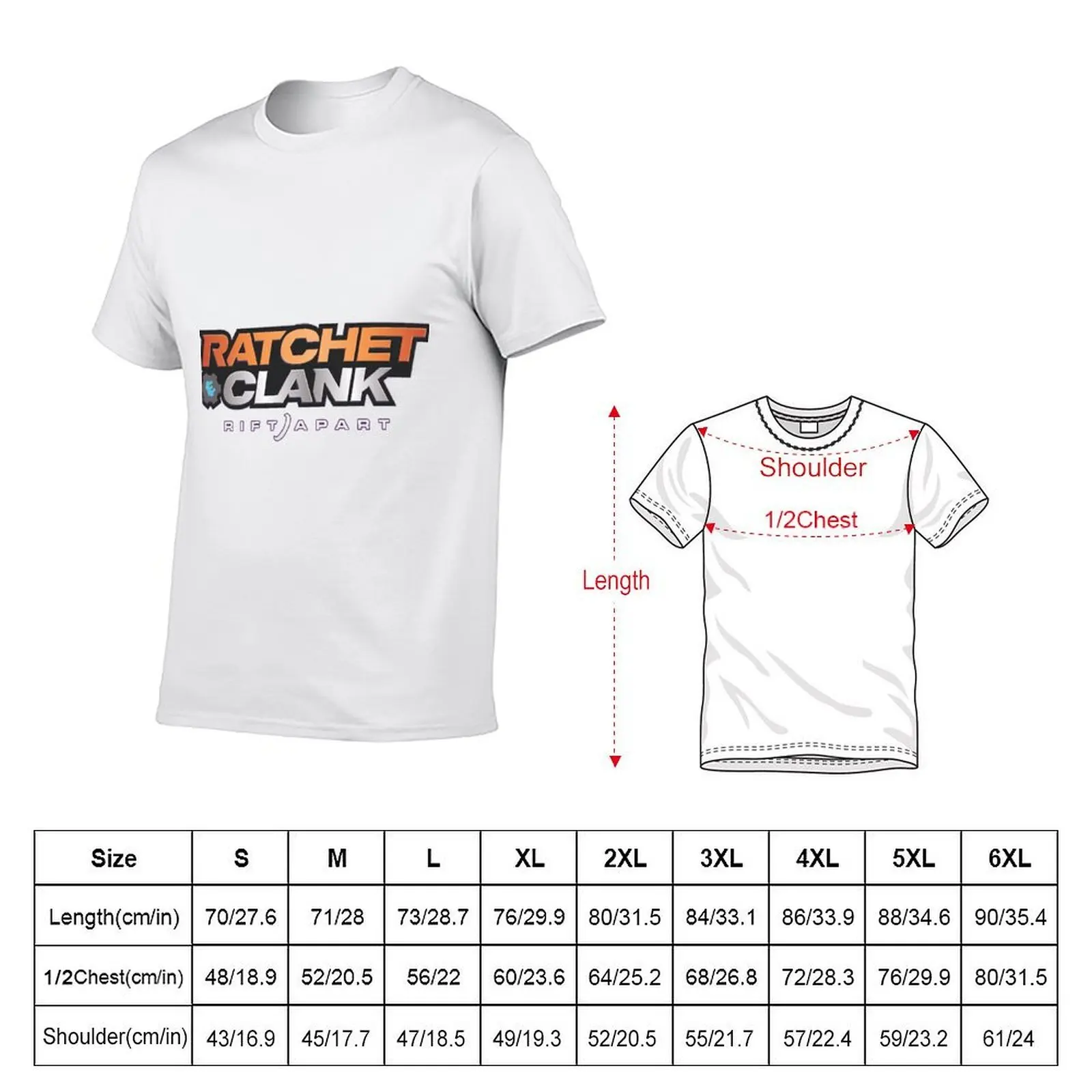 Ratchet & Clank Rift Apart T-Shirt| Perfect Gift T-Shirt man t shirt cotton high quality cotton t shirts man 100% T-Shirt