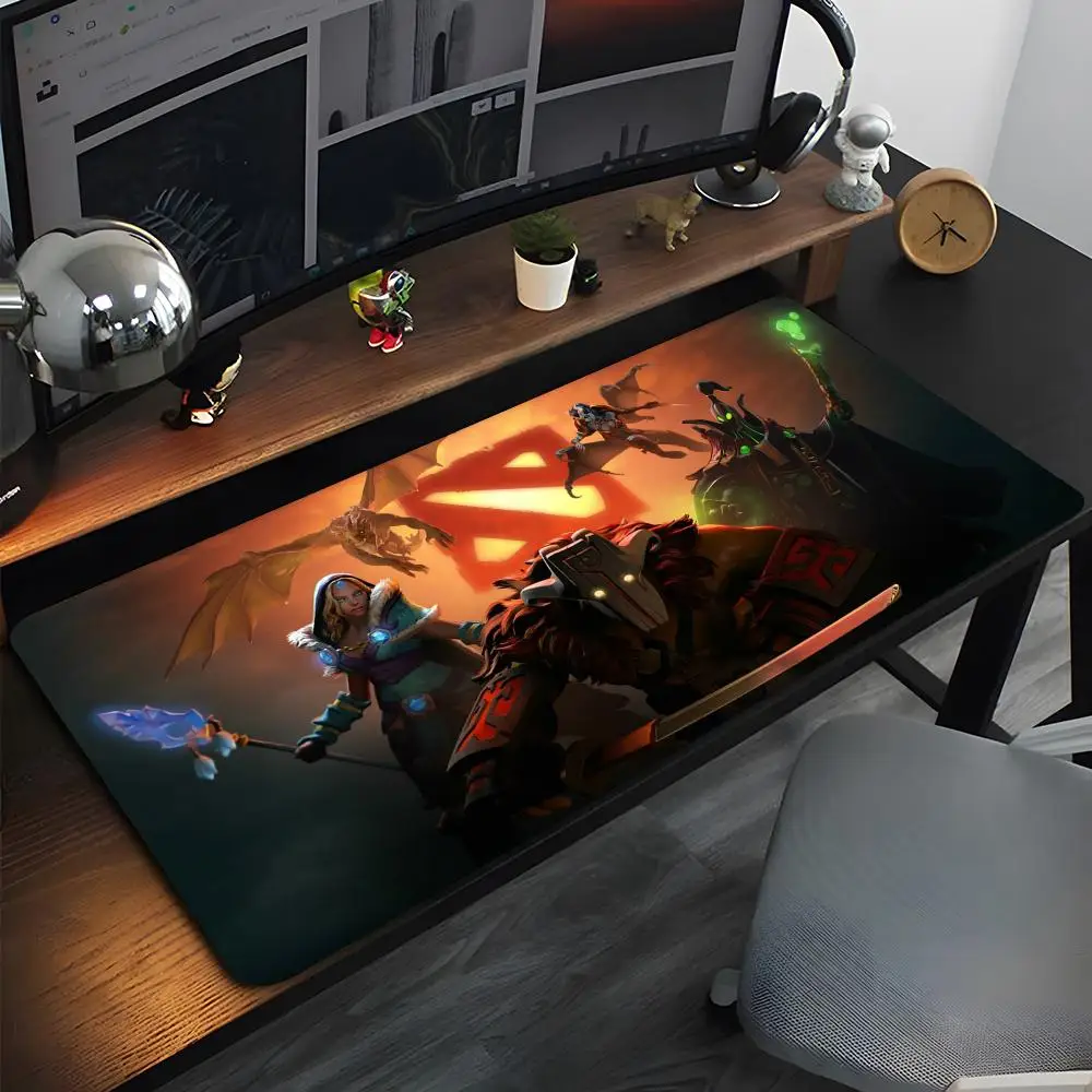 DOTA 2 لوحة ماوس كبيرة عالية الجودة من المطاط الطبيعي لوحة ماوس الكمبيوتر المحمول الأكثر احترافية وقابلة للغسل