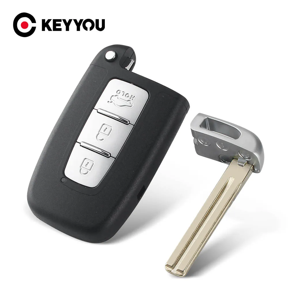 KEYYOU-mando a distancia inteligente para coche, llave sin llave para Hyundai Sonata Azera 2011 2012 2013 Kia Sorento Sportage, 2/2014 botones