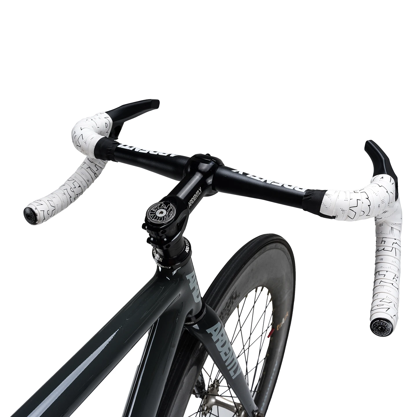 ARDENTLY 3D-gedruckte Fahrradlenkergriffe, rutschfeste, stoßdämpfende Handgriffe, komfortable Fahrradteile für Mountainbikes.