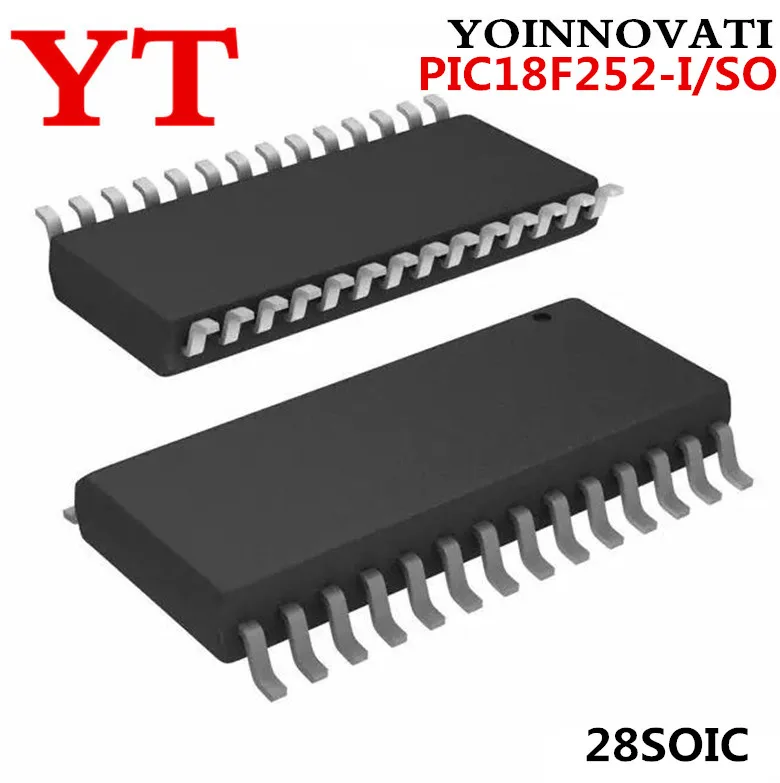 

10 шт./лот PIC18F252-I/SO PIC18F252 18F252-I/SO 18F252 MCU 8 бит 32 КБ флэш-память 28SOIC лучшее качество