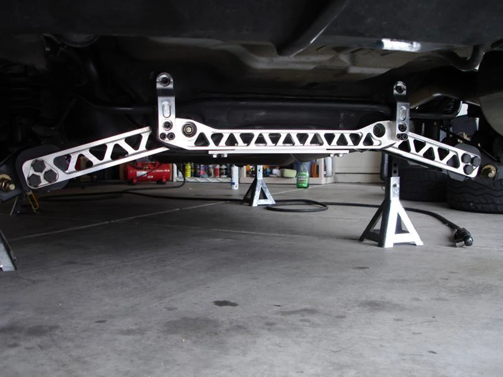 Lightweight Design Silver Billet Rear Lower Control Arms Fit for Honda Civic ES DX EP3 EM 2001-2005