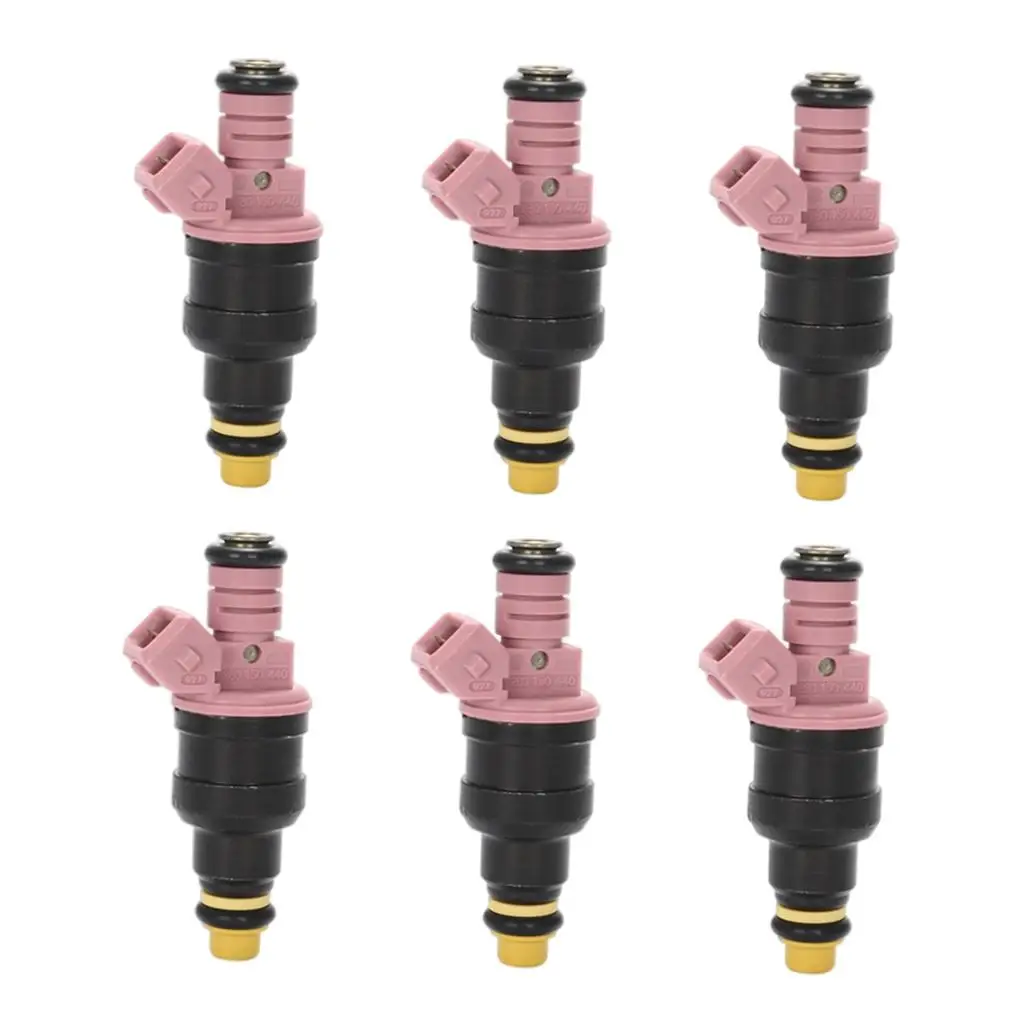 6Pcs Fuel Injector 0280150440 615026 FJ357 852-1215641703819 Automotive 67127 Replacement Nozzle for BMW 3288IS 528i E36 E38 Z3