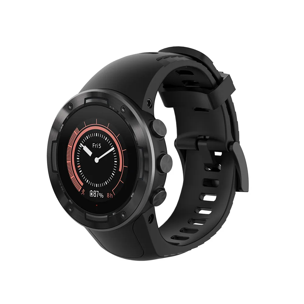 Sport Strap for Suunto 5 Smart Watch Replacement Silicone Bracelet Band for Suunto 5 Correa Accessories