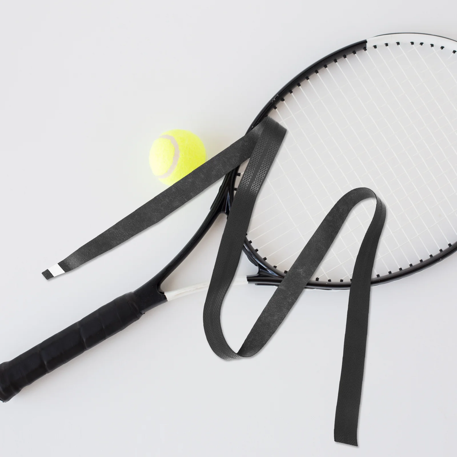 

Badminton Racket Handle Cover Tennis Grip Band Anti Slip Sweat Absorption Durable PU Overgrip for Sports Activities