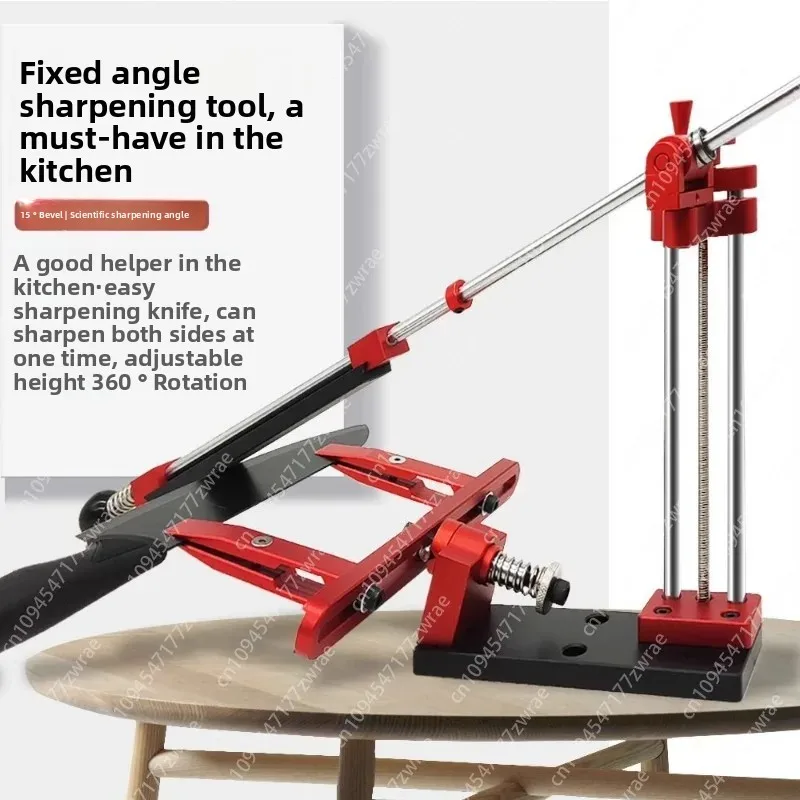 

Professional Fixed-angle Sharpening Tool, Adjustable and Reversible Sharpening Tool, Fixed-angle Aluminum Alloy Sharpening Tool