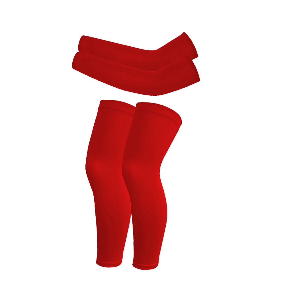 Sun Sleeves Leg Sun Protection Cover Kids Leg Sleeves Compression And Ice Silk Sleeves For Outdoor Sports Cycling Sun Protection