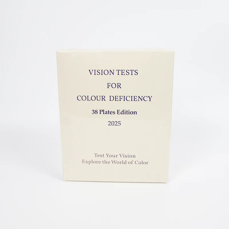 Optometry 38 Edition Color Blind Book Vision Screening Color Blind Book Color Weakness Check Chart