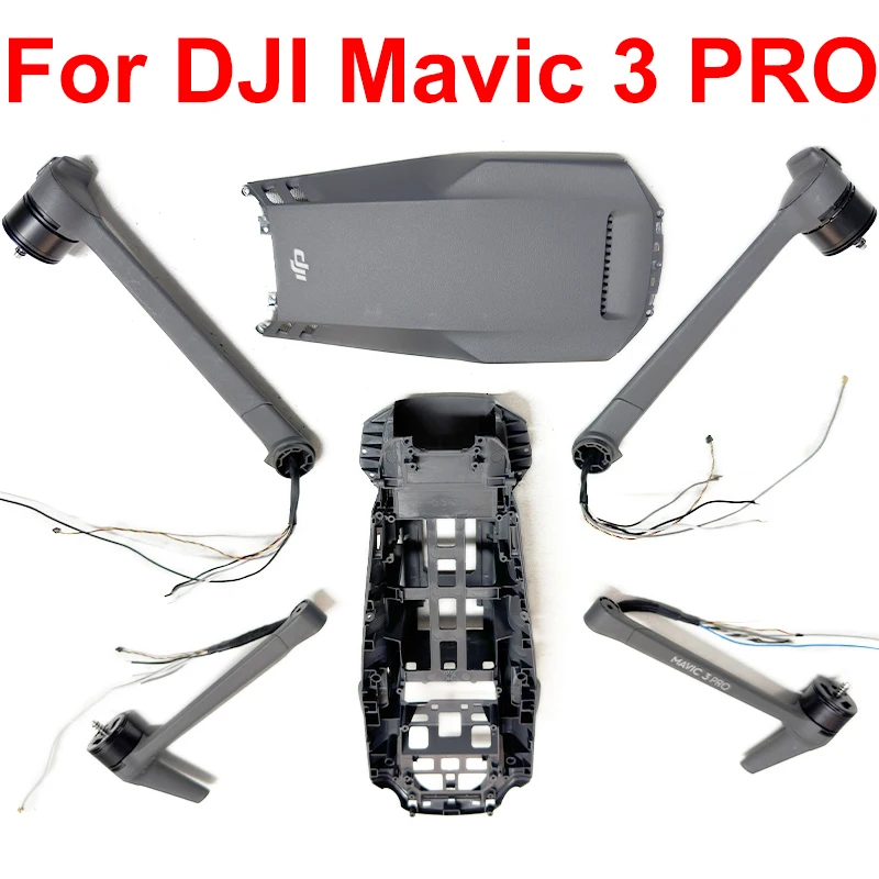 Original Mavic 3 PRO Front Right Motor Arm Middle Shell Rear Back Right Motor Arm ESC Board GPS Modulefor DJI Mavic 3 PRO