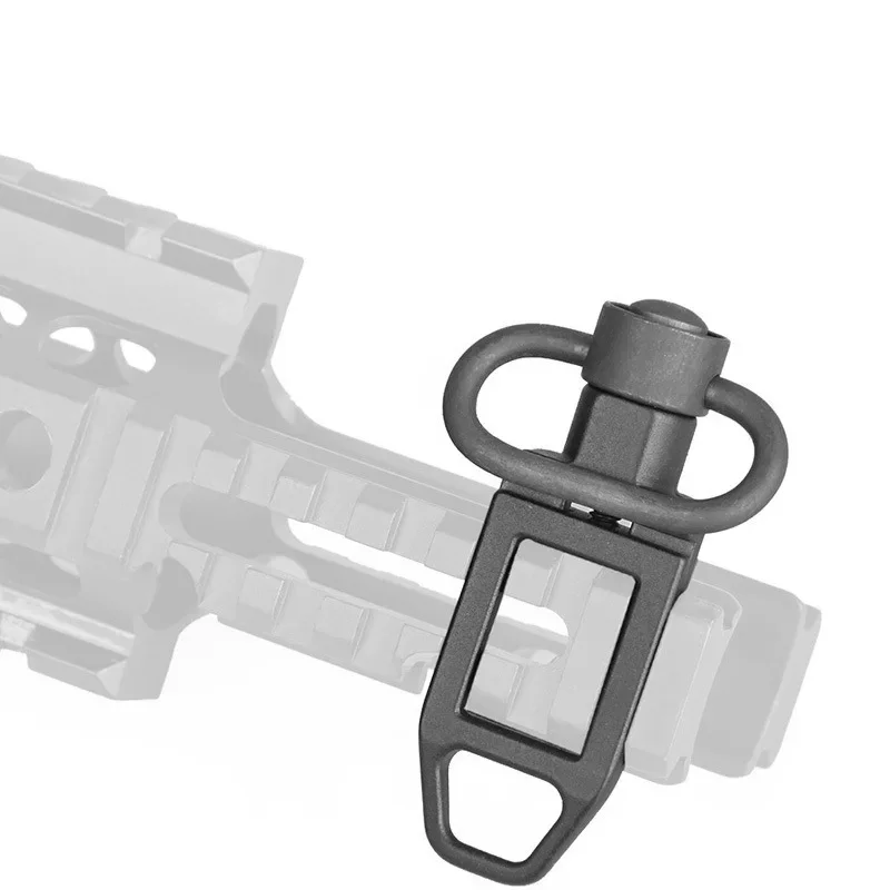 QD Sling Swivel Attachment Mount Quick Release Strap Loop Point Buckle Adapter