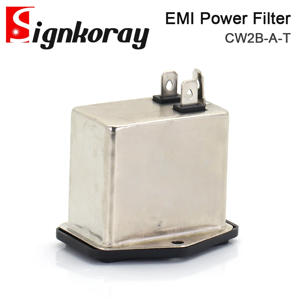 SignkoRay CANNY WELL EMI Power Filter CW2B-3A / 6A / 10A-T with Rocker Switch + Socket Connector