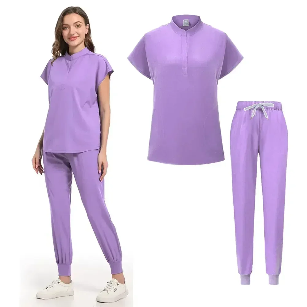 Multi Colors Customization Nursing Scrub Sets Women And Men Nurse Set Doctor Workwear Surgical Uniforms Factory Wholesale Supply