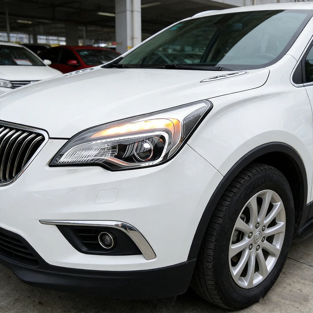 For BUICK Enclave 2014-2019 LED Auto Headlights Assembly Upgrade All New Start Animation Projector Lens Car Tools Accessories