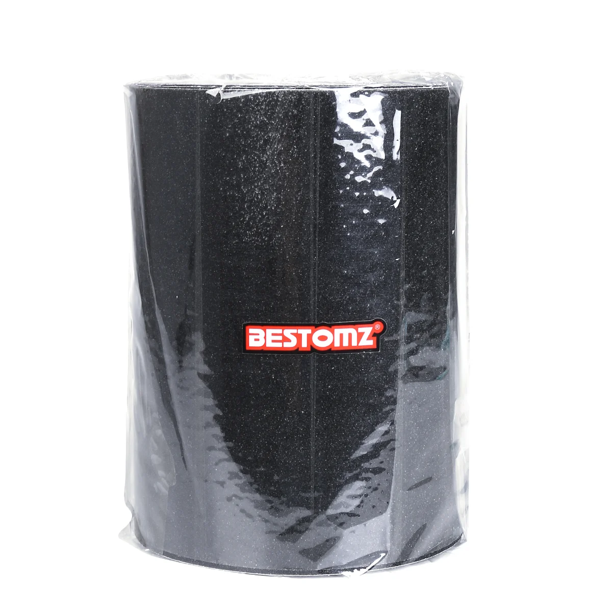 BESTOMZ stiker Anti lengket, stiker pita untuk tangga 5M * 15CM (hitam), Anti stiker tangga, stiker strip tangga