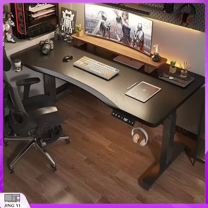 Electric Height Adjustable Standing Desk with Memory Function for Home Office Computer Workstation Ergonomic Desk Lab Table